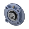 UKFC209/H2309 Metric Four Bolt Cast Iron Round Flanged Housing Insert and Adaptor Sleeve Fits 40mm Shaft
