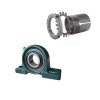 UKP207/H2307 Metric Cast Iron Two Bolt Pillow / Plummer Block Housing Insert and Adaptor Sleeve Fits 30mm Shaft