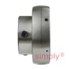 SNR US205G2 Metric Flatback Spherical Outer Bearing Insert 25mm Bore 52mm Outside Diameter with Grub Screws