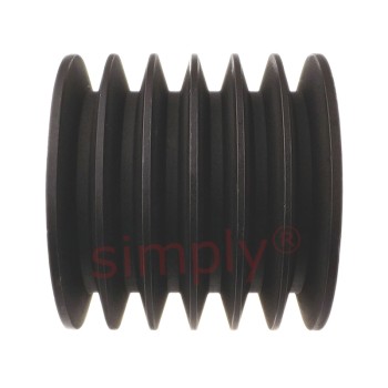 212X6SPC 212mm Pitch Diameter SPC Section Tapered Locking Bush Type Pulley with 6 Grooves (Bush not Incl.)