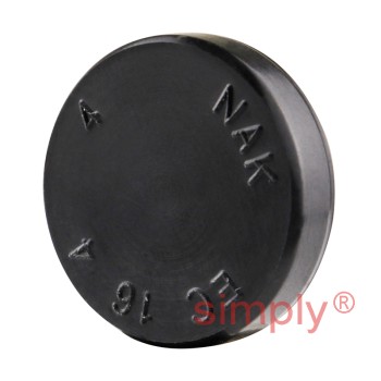 EC16X4 Nitrile Rubber End Cap Seal 16mm Outside Diameter 4mm Width