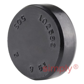 EC19X6 Nitrile Rubber End Cap Seal 19mm Outside Diameter 6mm Width