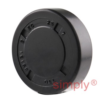 EC25X7 Nitrile Rubber End Cap Seal 25mm Outside Diameter 7mm Width