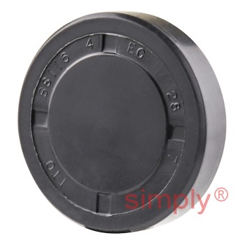 EC28X7 Nitrile Rubber End Cap Seal 28mm Outside Diameter 7mm Width