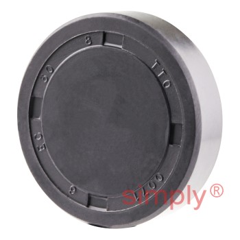 EC30X8 Nitrile Rubber End Cap Seal 30mm Outside Diameter 8mm Width