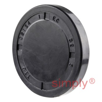 EC32X5 Nitrile Rubber End Cap Seal 32mm Outside Diameter 5mm Width