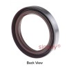 30x40x7mm SB / R4 Metal Cased Single Lip FKM Rubber Metric Rotary Shaft Oil Seal with Garter Spring