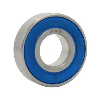 Codex W60022RS Stainless Steel Rubber Sealed Deep Groove Ball Bearing 15x32x9mm