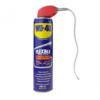 WD40 Original Aerosol Spray 400ml with Flexible Straw