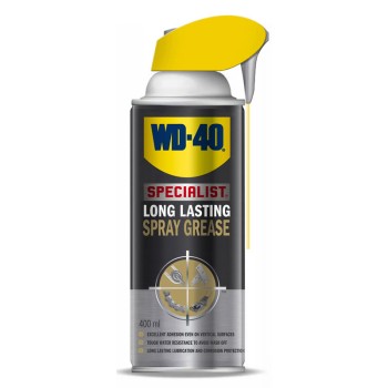 WD40 Specialist Long Lasting Grease Aerosol Spray 400ml with Smart Straw