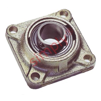 SKF FY30TFVA228 Y Bearing Four Bolt Square High Temperature Flange Unit Housing with Graphite Cage Insert for Metric Shaft 30mm