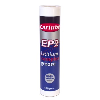 Carlube EP2 Lithium Complex Grease 400g Cartridge